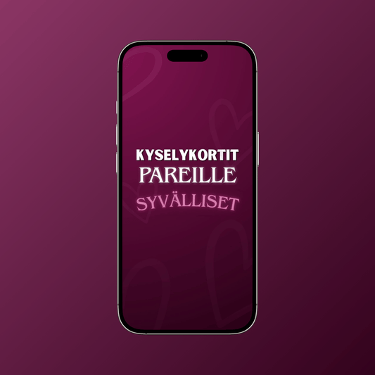 Syvälliset Kysymyskortit Pareille - Digitaalinen