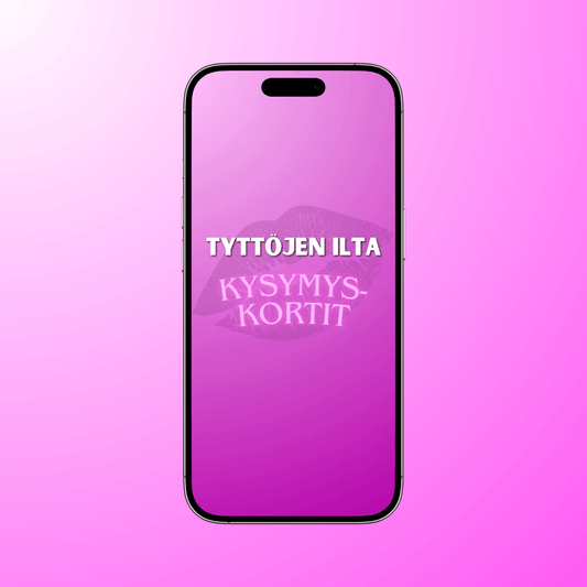 Tyttöjen Ilta Kysymyskortit - Digitaalinen