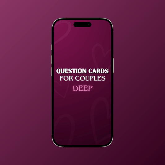 Deep Question Cards For Couples - Digital