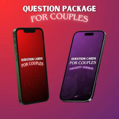 Question Package For Couples - Digital