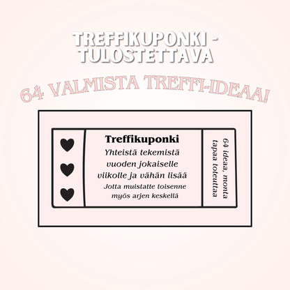 Treffikupongit - Tulostettava A4