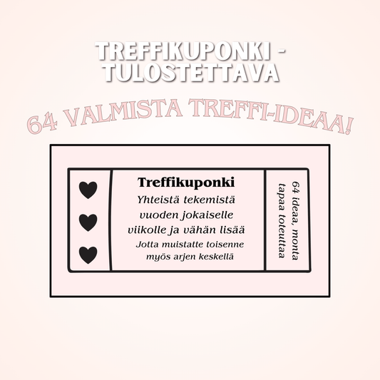 Treffikupongit - Tulostettava A4
