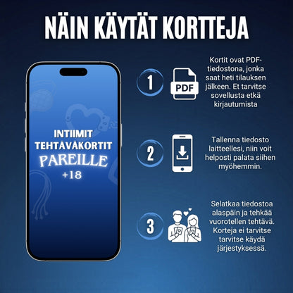 Intiimit Tehtäväkortit Pareille - Digitaalinen